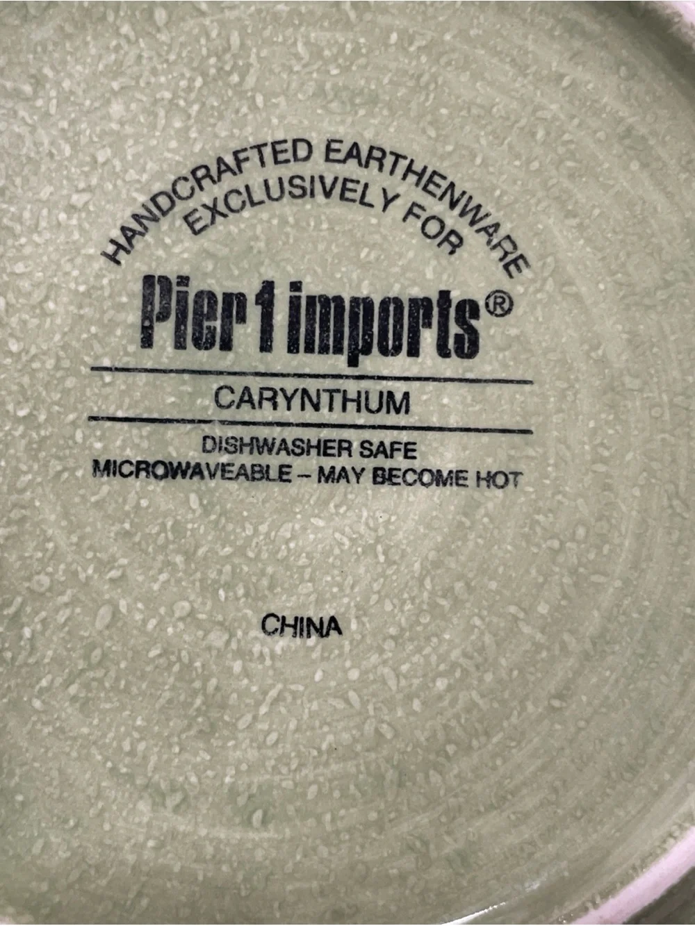 Pier 1 Imports CARYNTHUM Flower Pattern 8